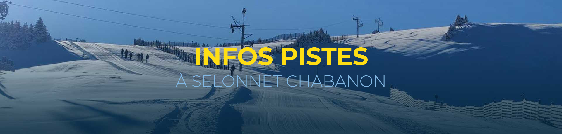 Infos pistes